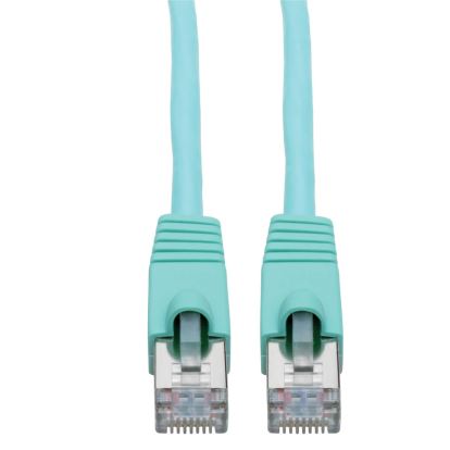 Tripp Lite N262-001-AQ networking cable Aqua color 12.2" (0.31 m) Cat6a S/UTP (STP)1