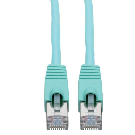 Tripp Lite N262-025-AQ networking cable Aqua color 300" (7.62 m) Cat6a S/UTP (STP)1