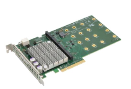 Supermicro AOC-SHG3-4M2P-O interface cards/adapter Internal M.21