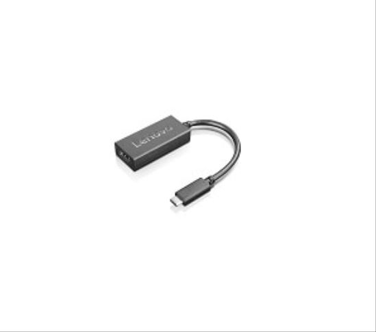 Lenovo 4X90R61022 video cable adapter 9.45" (0.24 m) USB Type-C HDMI Type A (Standard) Black1