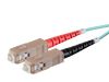 Monoprice 38339 fiber optic cable 118.1" (3 m) SC/UPC OM3 Blue3