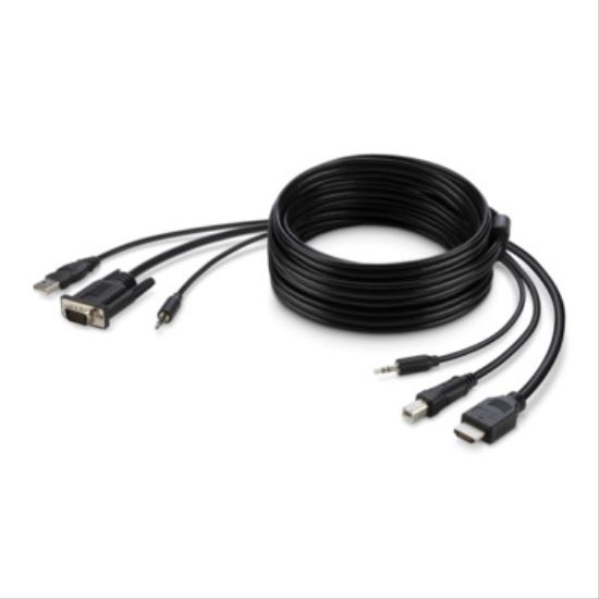 Belkin F1DN1CCBL KVM cable Black 118.1" (3 m)1