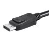 Monoprice 31179 DisplayPort cable 18.1" (0.46 m) Black2