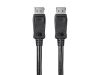 Monoprice 31179 DisplayPort cable 18.1" (0.46 m) Black5