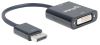 Manhattan 152228 video cable adapter 9.06" (0.23 m) DisplayPort DVI-D Black2