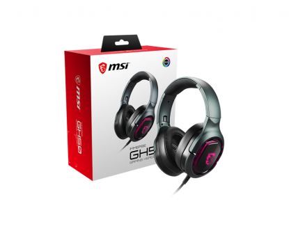 MSI Immerse GH50 Headset Wired Head-band Gaming Black1