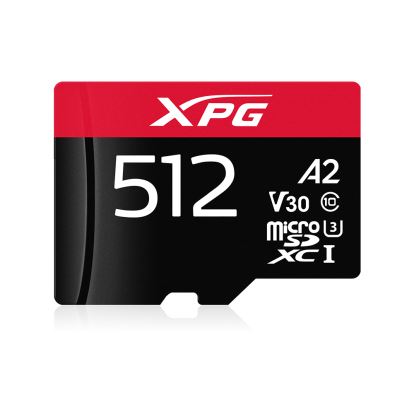 XPG AUSDX512GUI3XPGA2-R memory card 512 GB MicroSDXC UHS-I Class 101