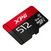 XPG AUSDX512GUI3XPGA2-R memory card 512 GB MicroSDXC UHS-I Class 102