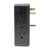 Tripp Lite TLP6SLUSBB surge protector Black 6 AC outlet(s) 110 - 125 V8