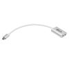 Tripp Lite U437-002 mobile phone cable Silver 7.87" (0.2 m) USB Type-C 2x 3.5mm4