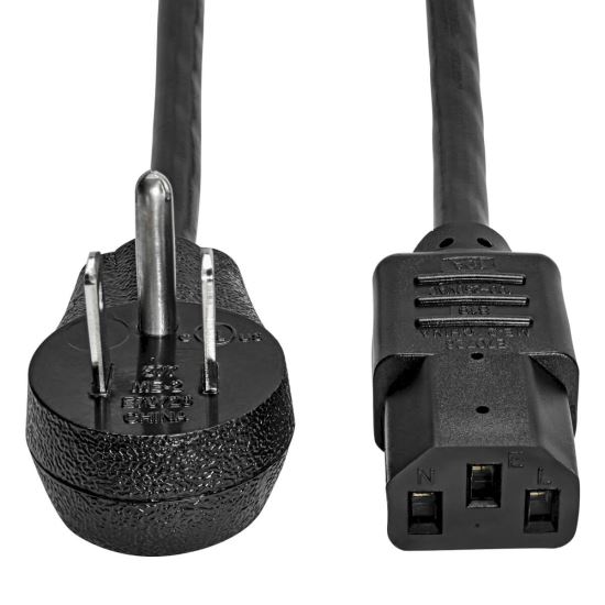 Tripp Lite P006-003-15D power cable Black 35.4" (0.9 m) NEMA 5-15P IEC C131