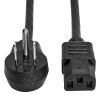 Tripp Lite P007-003-15D power cable Black 35.4" (0.9 m) NEMA 5-15P IEC C131