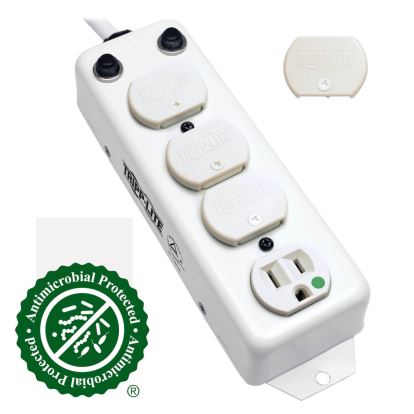 Tripp Lite PS-415-HG-OEMRA surge protector White 4 AC outlet(s) 120 V 179.9" (4.57 m)1