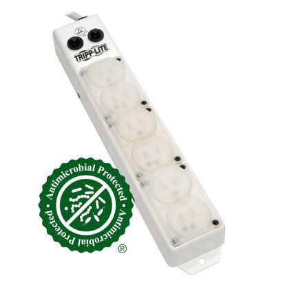 Tripp Lite PS-615-HG-OEMRA surge protector White 6 AC outlet(s) 120 V 179.9" (4.57 m)1