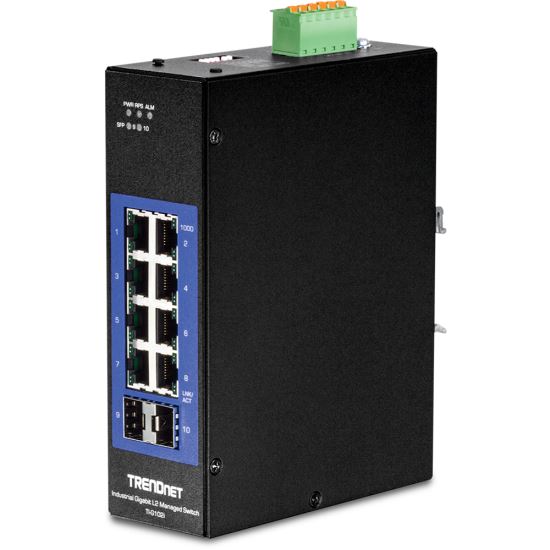 Trendnet TI-G102i Managed L2 Gigabit Ethernet (10/100/1000) Black1