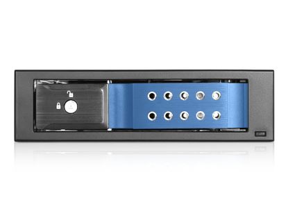 iStarUSA BPN-DE110HD-BLUE drive bay panel Black, Blue1