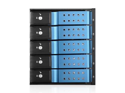 iStarUSA BPN-DE350HD-BLUE drive bay panel Black, Blue1