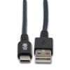 Tripp Lite U038-003-GY-MAX USB cable 35.8" (0.91 m) USB 2.0 USB A USB C Gray1