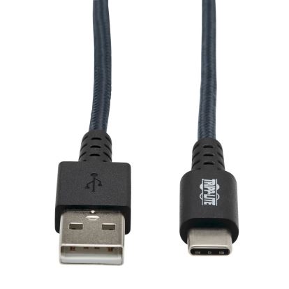 Tripp Lite U038-010-GY-MAX USB cable 120.1" (3.05 m) USB 2.0 USB A USB C Gray1