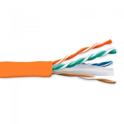 eNet Components C5E-SOOR-1K-ENC networking cable Orange 12000" (304.8 m) Cat5e U/UTP (UTP)1