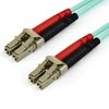 StarTech.com A50FBLCLC15 fiber optic cable 590.6" (15 m) LC OM3 Aqua color1