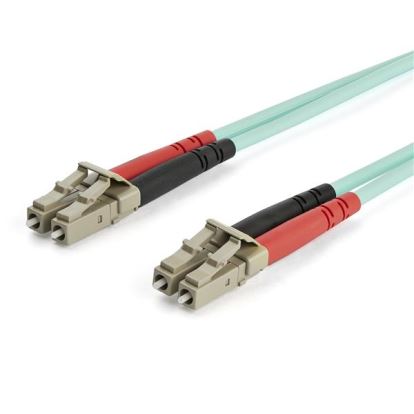 StarTech.com A50FBLCLC15 fiber optic cable 590.6" (15 m) LC OM3 Aqua color1