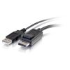 C2G 54682 video cable adapter 8" (0.203 m) DisplayPort VGA (D-Sub) Black3