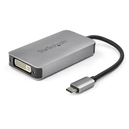 StarTech.com CDP2DVIDP USB graphics adapter 2560 x 1600 pixels Black, Silver1