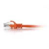 C2G 50836 networking cable Orange 11.8" (0.3 m) Cat6a U/UTP (UTP)4