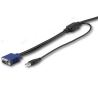 StarTech.com RKCONSUV10 KVM cable Black 118.1" (3 m)3