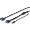 StarTech.com RKCONSUV15 KVM cable Black 181.1" (4.6 m)1