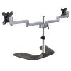 StarTech.com ARMDUALSS monitor mount / stand 32" Freestanding Black, Silver2