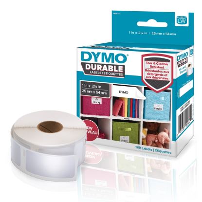DYMO LW - LW Durable Labels - 25 x 54 mm - 1976411 White Self-adhesive printer label1