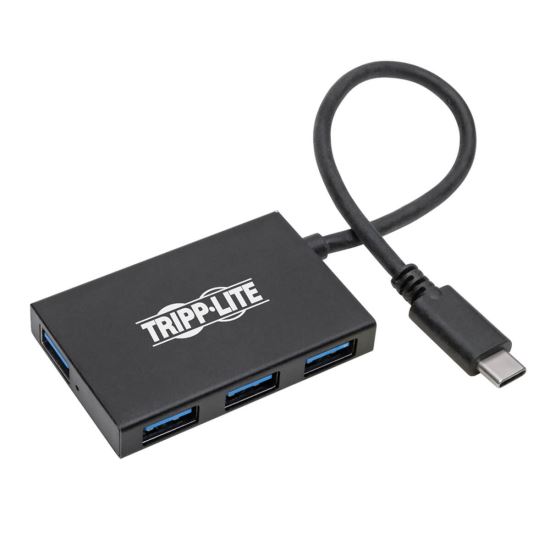 Tripp Lite U460-004-4A-G2 interface hub USB 3.2 Gen 2 (3.1 Gen 2) Type-C 10000 Mbit/s Black1