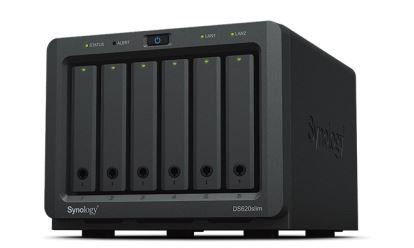 Synology DiskStation DS620SLIM NAS/storage server Desktop Ethernet LAN Black J33551