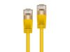 Monoprice SlimRun networking cable Yellow 59.1" (1.5 m) Cat6a S/FTP (S-STP)2