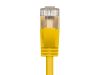 Monoprice SlimRun networking cable Yellow 59.1" (1.5 m) Cat6a S/FTP (S-STP)4