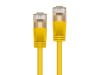 Monoprice SlimRun networking cable Yellow 165.4" (4.2 m) Cat6a S/FTP (S-STP)2