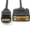 Kensington DisplayPort 1.1 (M) to DVI-D (M) Passive Unidirectional Cable, 6ft2