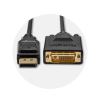 Kensington DisplayPort 1.1 (M) to DVI-D (M) Passive Unidirectional Cable, 6ft9