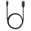 Kensington DisplayPort 1.2 (M) to HDMI (M) Passive Unidirectional Cable, 6ft4