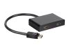 Monoprice 21974 video cable adapter DisplayPort 2 x HDMI Black2