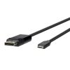 Belkin B2B103-06-BLK video cable adapter 70.9" (1.8 m) USB Type-C DisplayPort Black3