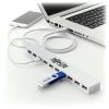 Tripp Lite U360-010C-2X3 interface hub USB 3.2 Gen 1 (3.1 Gen 1) Micro-B 5000 Mbit/s White2