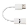 Tripp Lite P136-06N-HDR-W video cable adapter 3.94" (0.1 m) DisplayPort HDMI Type A (Standard) White8