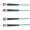 Black Box EFNT010-002M-STST fiber optic cable 78.7" (2 m) ST OFNR OM3 Aqua color1