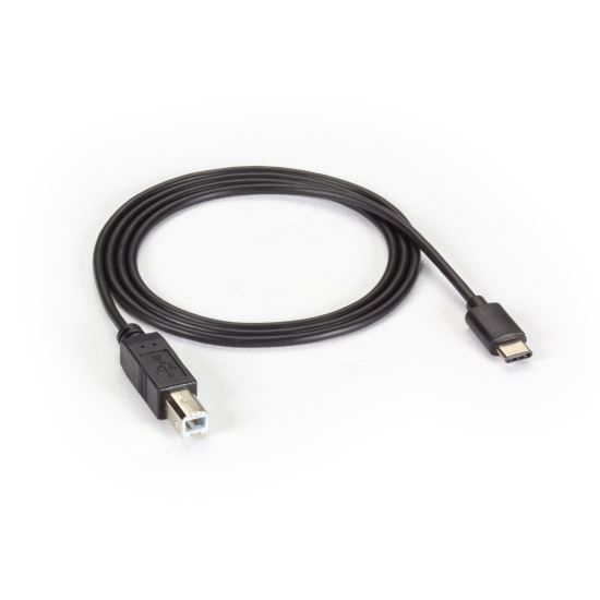 Black Box USBC2TYPEB-1M USB cable 39.4" (1 m) USB 3.2 Gen 1 (3.1 Gen 1) USB C USB B1