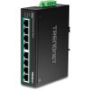 Trendnet TI-PE80 network switch Unmanaged Fast Ethernet (10/100) Power over Ethernet (PoE) Black1