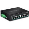 Trendnet TI-PE80 network switch Unmanaged Fast Ethernet (10/100) Power over Ethernet (PoE) Black2