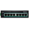 Trendnet TI-PE80 network switch Unmanaged Fast Ethernet (10/100) Power over Ethernet (PoE) Black3